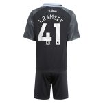 Aston Villa Shirts - aston villa adidas away mini kit 2025-26 with j. ramsey 41 printing Collection of Official Fan Gear