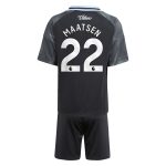 Aston Villa Shirts - aston villa adidas away mini kit 2025-26 with maatsen 22 printing Collection of Official Fan Gear