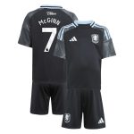 Aston Villa Shirts - aston villa adidas away mini kit 2025-26 with mcginn 7 printing Collection of Official Fan Gear