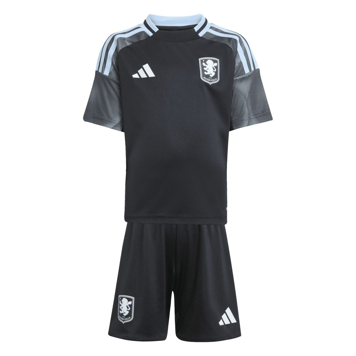 Aston Villa Shirts - aston villa adidas away mini kit 2025-26 with mcginn 7 printing Collection of Official Fan Gear