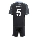 Aston Villa Shirts - aston villa adidas away mini kit 2025-26 with mings 5 printing Collection of Official Fan Gear