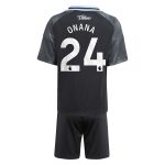 Aston Villa Shirts - aston villa adidas away mini kit 2025-26 with onana 24 printing Collection of Official Fan Gear