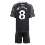Aston Villa Shirts - aston villa adidas away mini kit 2025-26 with tielemans 8 printing Collection of Official Fan Gear