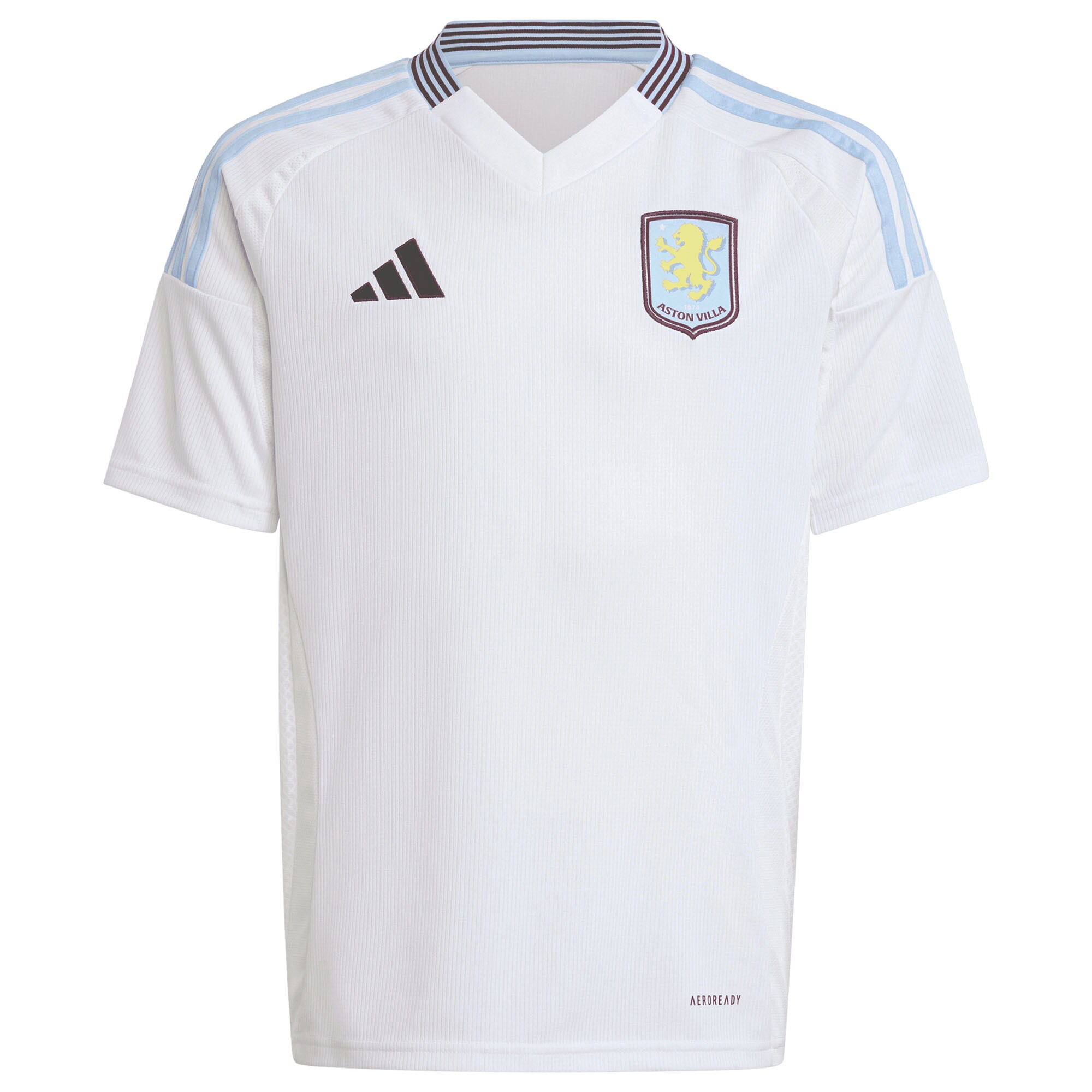 Aston Villa Shirts - aston villa adidas away shirt 2024-25 – kids with bogarde 26 printing Collection of Official Fan Gear