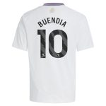 Aston Villa Shirts - aston villa adidas away shirt 2024-25 – kids with buendia 10 printing Collection of Official Fan Gear