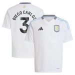 Aston Villa Shirts - aston villa adidas away shirt 2024-25 – kids with diego carlos 3 printing Collection of Official Fan Gear