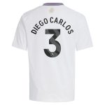 Aston Villa Shirts - aston villa adidas away shirt 2024-25 – kids with diego carlos 3 printing Collection of Official Fan Gear