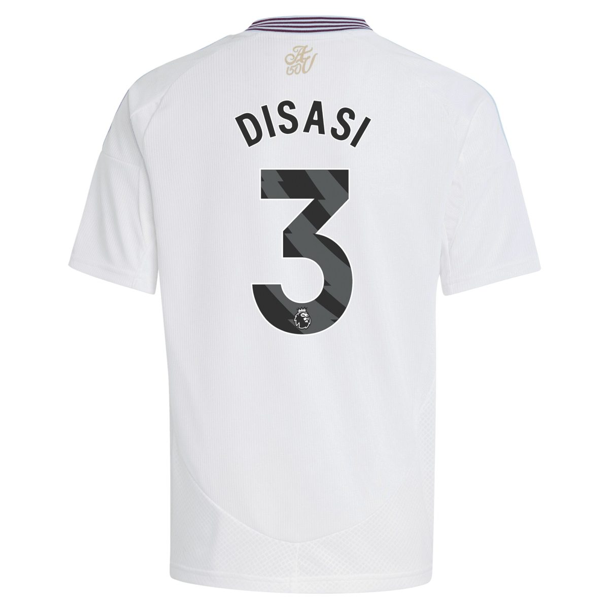 Aston Villa Shirts - aston villa adidas away shirt 2024-25 – kids with disasi 3 printing Collection of Official Fan Gear