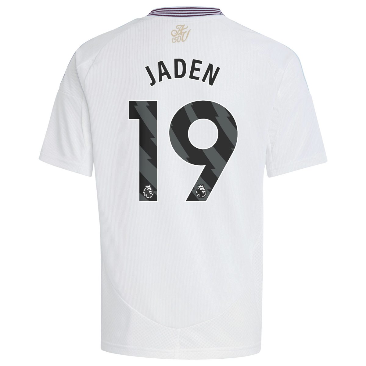 Aston Villa Shirts - aston villa adidas away shirt 2024-25 – kids with jaden 19 printing Collection of Official Fan Gear