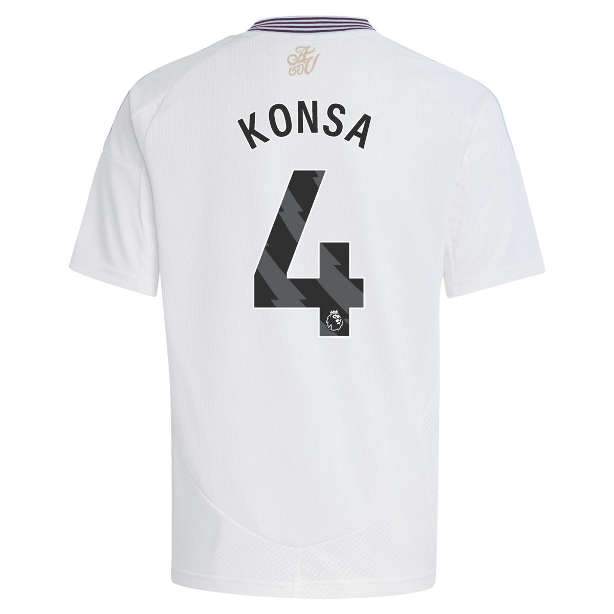 Aston Villa Shirts - aston villa adidas away shirt 2024-25 – kids with konsa 4 printing Collection of Official Fan Gear
