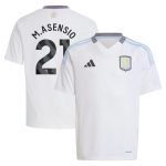Aston Villa Shirts - aston villa adidas away shirt 2024-25 – kids with m.asensio 21 printing Collection of Official Fan Gear