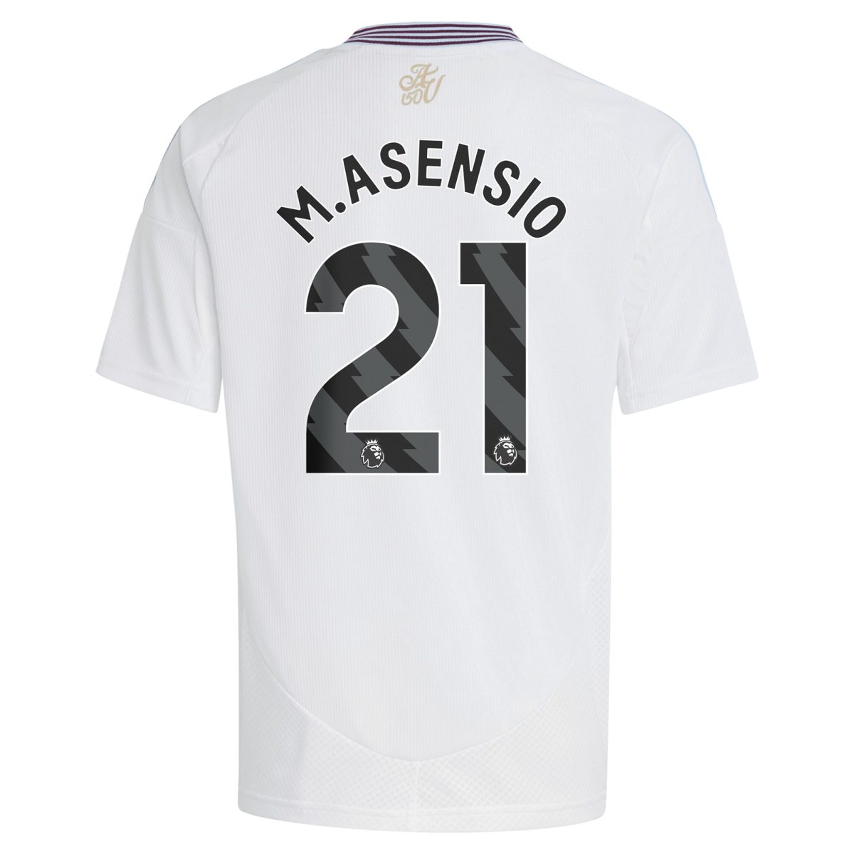 Aston Villa Shirts - aston villa adidas away shirt 2024-25 – kids with m.asensio 21 printing Collection of Official Fan Gear