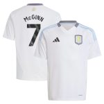 Aston Villa Shirts - aston villa adidas away shirt 2024-25 – kids with mcginn 7 printing Collection of Official Fan Gear
