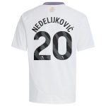Aston Villa Shirts - aston villa adidas away shirt 2024-25 – kids with nedeljković 20 printing Collection of Official Fan Gear