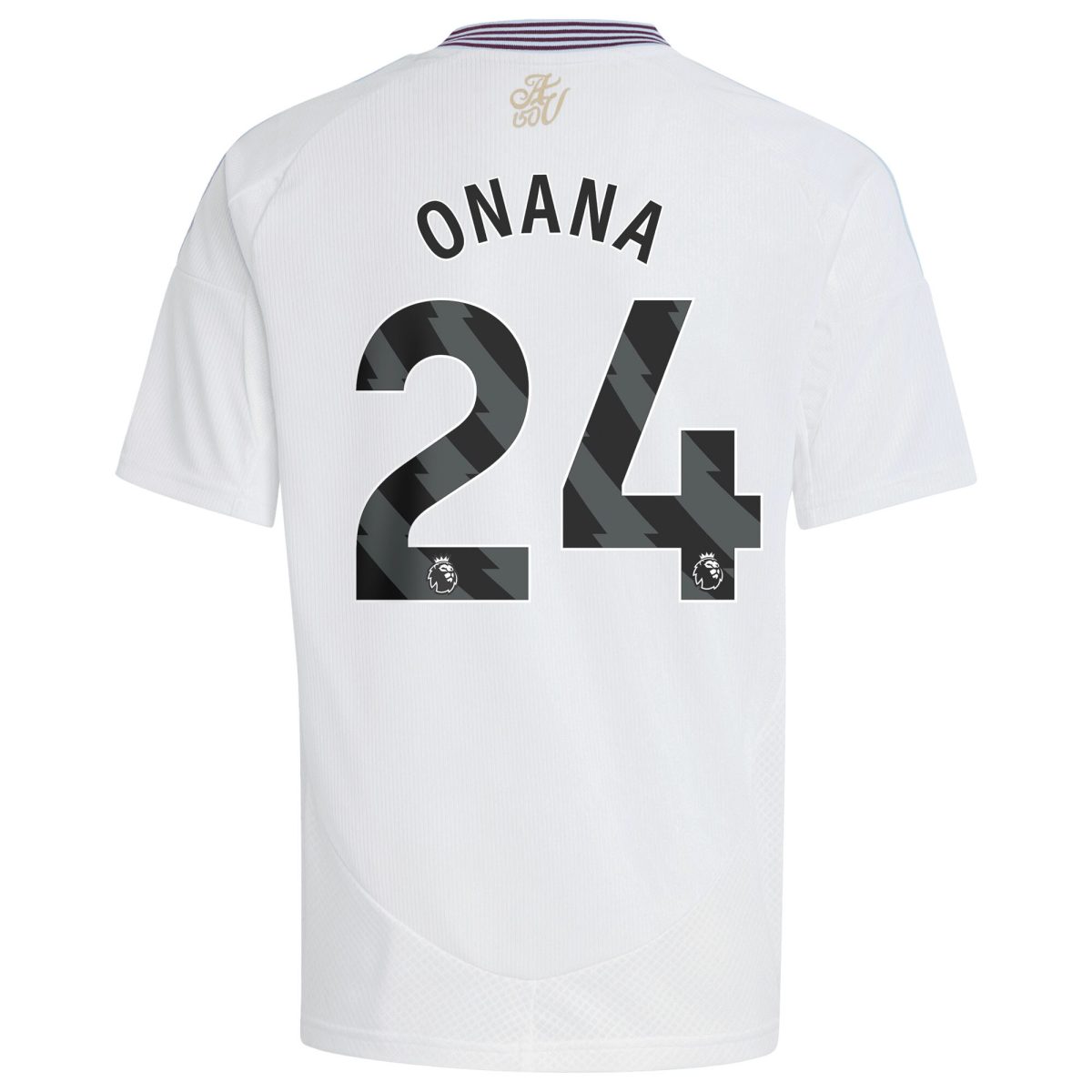 Aston Villa Shirts - aston villa adidas away shirt 2024-25 – kids with onana 24 printing Collection of Official Fan Gear