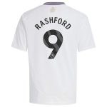 Aston Villa Shirts - aston villa adidas away shirt 2024-25 – kids with rashford 9 printing Collection of Official Fan Gear