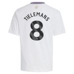 Aston Villa Shirts - aston villa adidas away shirt 2024-25 – kids with tielemans 8 printing Collection of Official Fan Gear