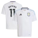 Aston Villa Shirts - aston villa adidas away shirt 2024-25 – kids with watkins 11 printing Collection of Official Fan Gear