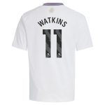 Aston Villa Shirts - aston villa adidas away shirt 2024-25 – kids with watkins 11 printing Collection of Official Fan Gear