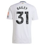 Aston Villa Shirts - aston villa adidas away shirt 2024-25 with bailey 31 printing Collection of Official Fan Gear