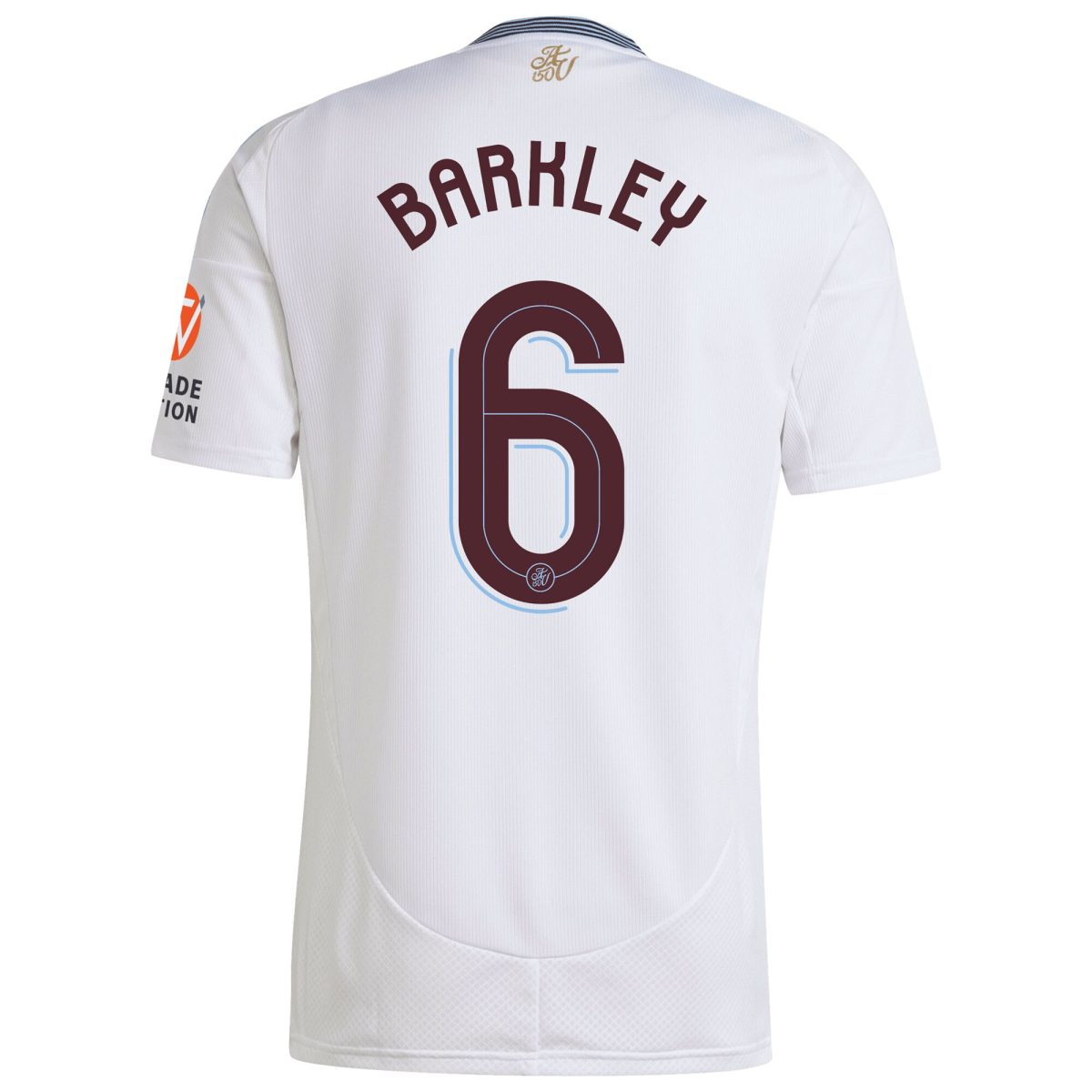 Aston Villa Shirts - aston villa adidas away shirt 2024-25 with barkley 6 cup printing Collection of Official Fan Gear