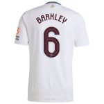 Aston Villa Shirts - aston villa adidas away shirt 2024-25 with barkley 6 cup printing Collection of Official Fan Gear