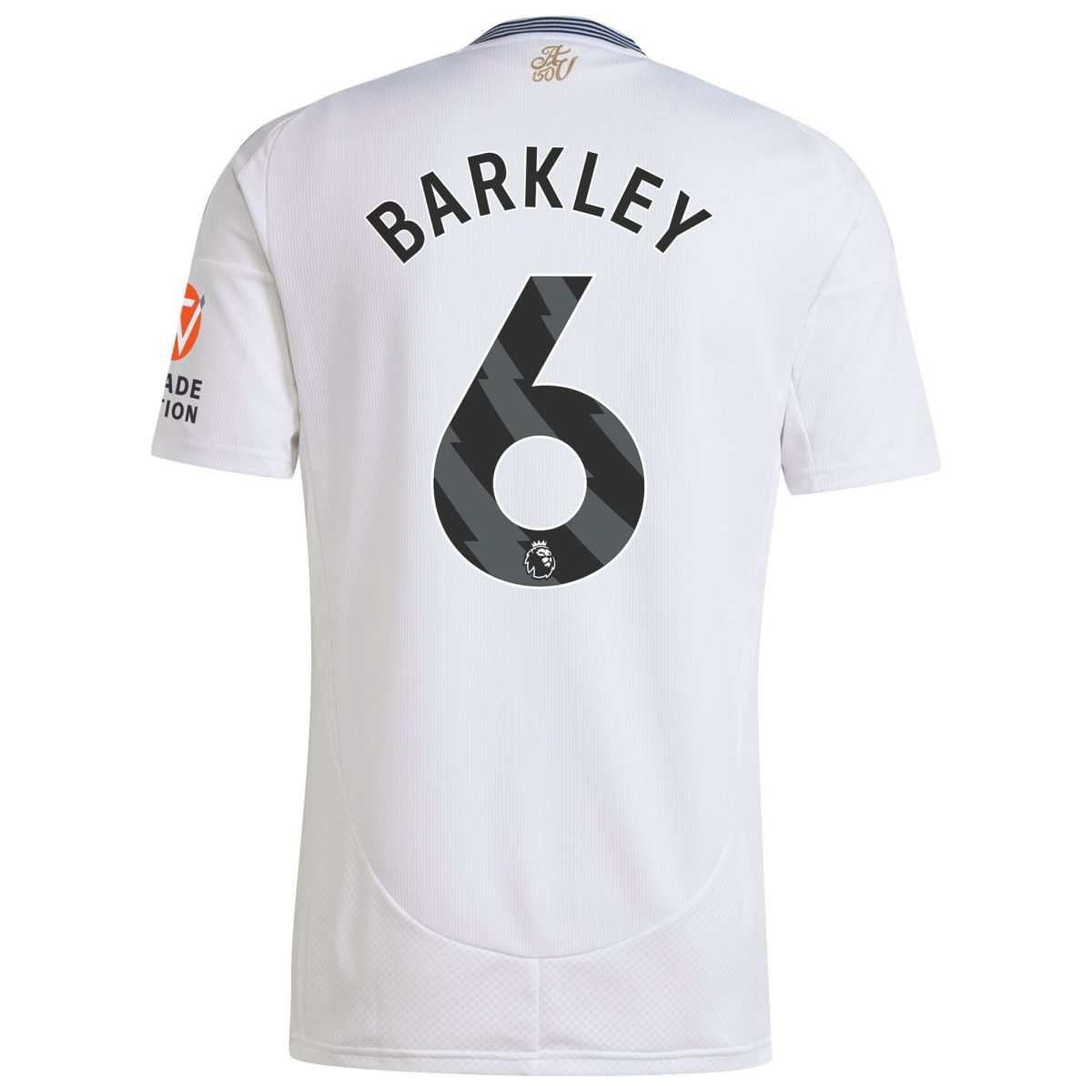 Aston Villa Shirts - aston villa adidas away shirt 2024-25 with barkley 6 printing Collection of Official Fan Gear