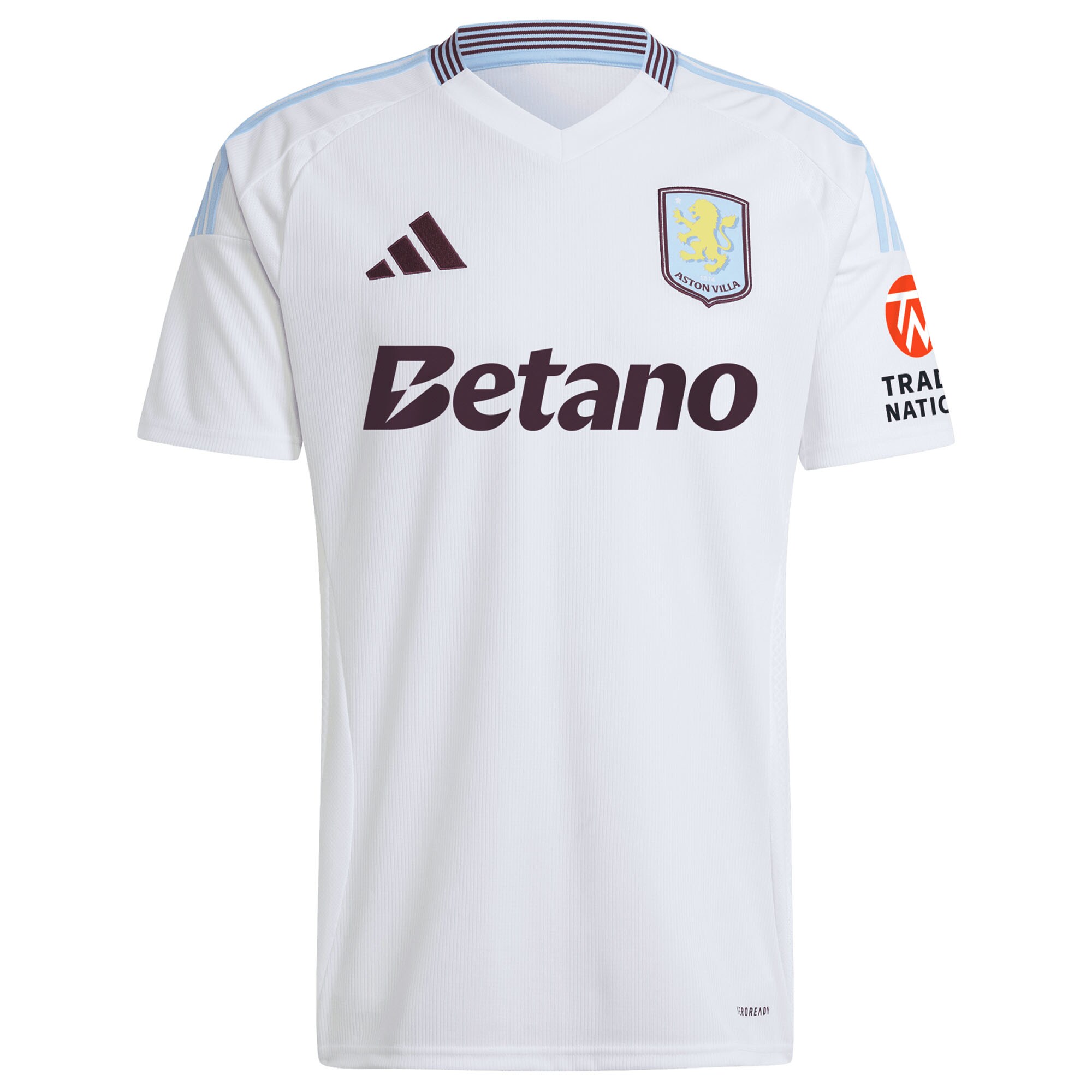 Aston Villa Shirts - aston villa adidas away shirt 2024-25 with bogarde 26 cup printing Collection of Official Fan Gear
