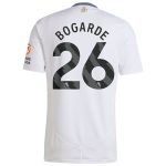 Aston Villa Shirts - aston villa adidas away shirt 2024-25 with bogarde 26 printing Collection of Official Fan Gear