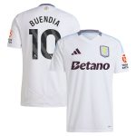 Aston Villa Shirts - aston villa adidas away shirt 2024-25 with buendia 10 printing Collection of Official Fan Gear
