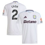 Aston Villa Shirts - aston villa adidas away shirt 2024-25 with cash 2 printing Collection of Official Fan Gear