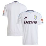 Aston Villa Shirts - aston villa adidas away shirt 2024-25 with custom printing Collection of Official Fan Gear