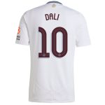 Aston Villa Shirts - aston villa adidas away shirt 2024-25 with dali 10 cup printing Collection of Official Fan Gear