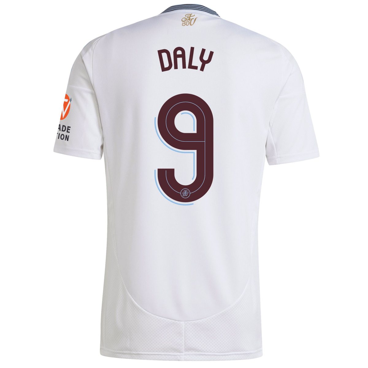 Aston Villa Shirts - aston villa adidas away shirt 2024-25 with daly 9 cup printing Collection of Official Fan Gear