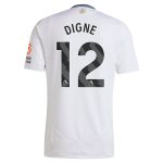 Aston Villa Shirts - aston villa adidas away shirt 2024-25 with digne 12 printing Collection of Official Fan Gear