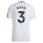 Aston Villa Shirts - aston villa adidas away shirt 2024-25 with disasi 3 printing Collection of Official Fan Gear