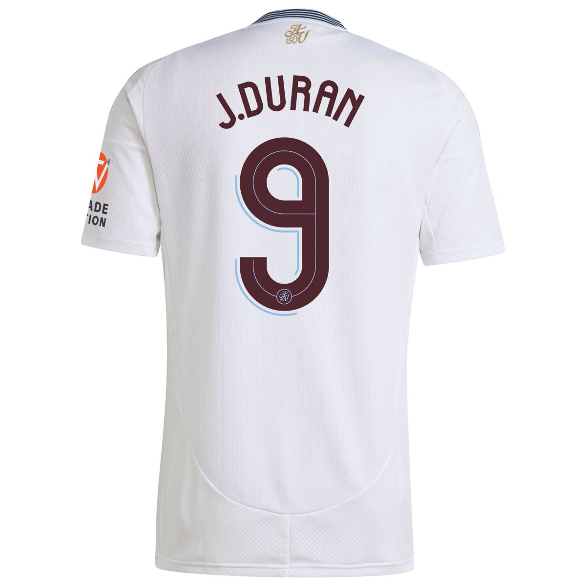 Aston Villa Shirts - aston villa adidas away shirt 2024-25 with duran 9 cup printing Collection of Official Fan Gear