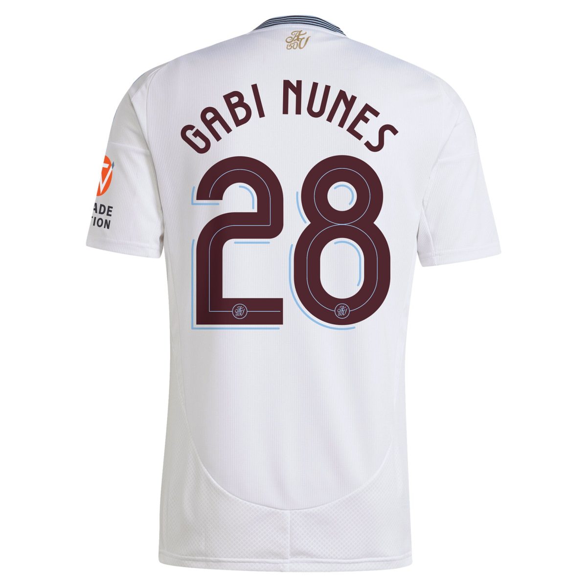 Aston Villa Shirts - aston villa adidas away shirt 2024-25 with gabi nunes 28 cup printing Collection of Official Fan Gear