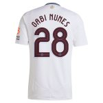 Aston Villa Shirts - aston villa adidas away shirt 2024-25 with gabi nunes 28 cup printing Collection of Official Fan Gear