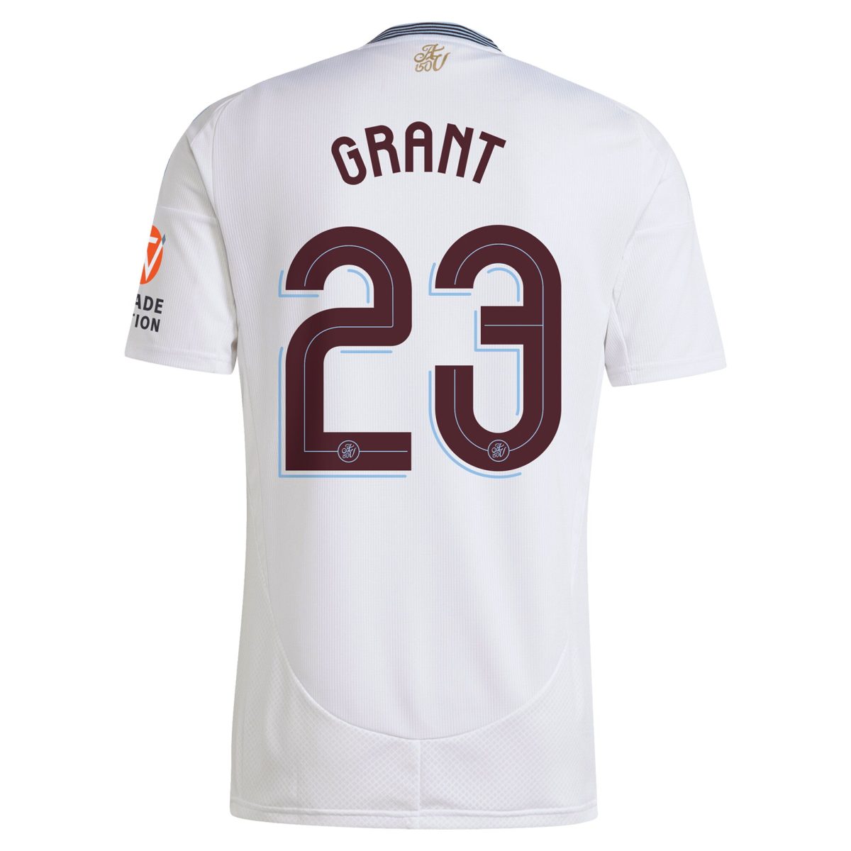 Aston Villa Shirts - aston villa adidas away shirt 2024-25 with grant 23 cup printing Collection of Official Fan Gear