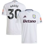 Aston Villa Shirts - aston villa adidas away shirt 2024-25 with hause 30 printing Collection of Official Fan Gear