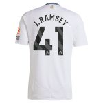 Aston Villa Shirts - aston villa adidas away shirt 2024-25 with j. ramsey 41 printing Collection of Official Fan Gear
