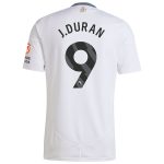 Aston Villa Shirts - aston villa adidas away shirt 2024-25 with j.duran 9 printing Collection of Official Fan Gear