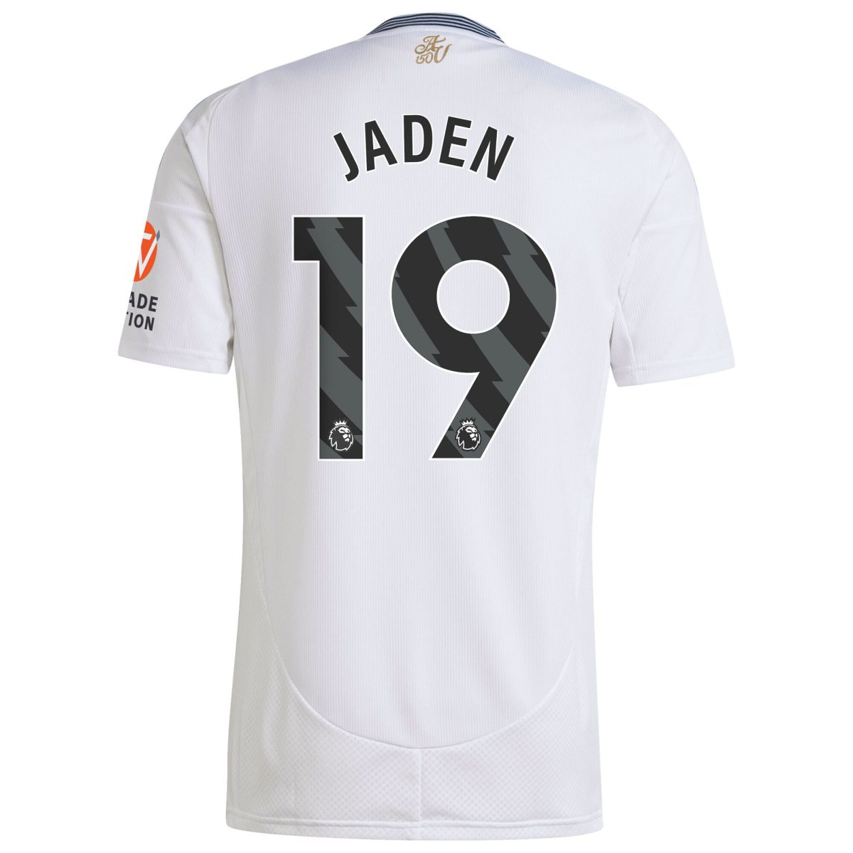 Aston Villa Shirts - aston villa adidas away shirt 2024-25 with jaden 19 printing Collection of Official Fan Gear