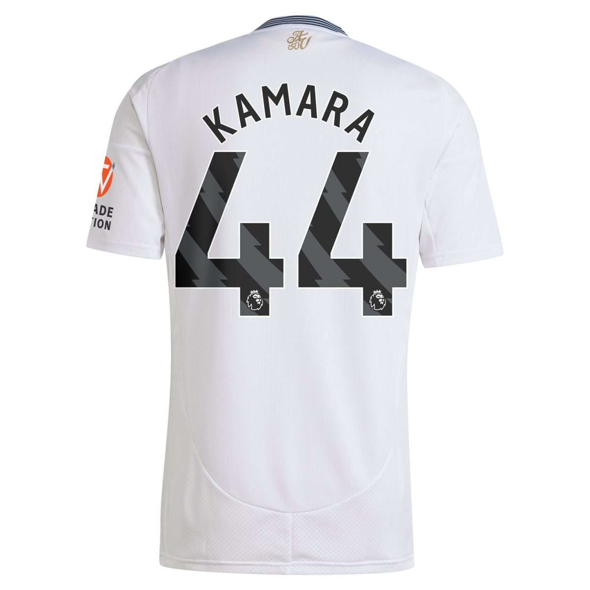 Aston Villa Shirts - aston villa adidas away shirt 2024-25 with kamara 44 printing Collection of Official Fan Gear