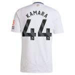 Aston Villa Shirts - aston villa adidas away shirt 2024-25 with kamara 44 printing Collection of Official Fan Gear