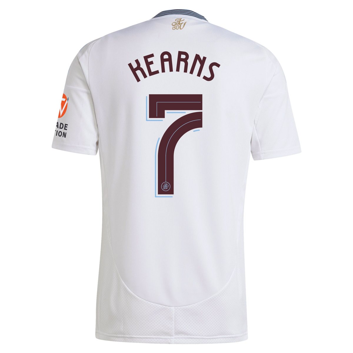 Aston Villa Shirts - aston villa adidas away shirt 2024-25 with kearns 7 cup printing Collection of Official Fan Gear
