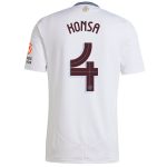 Aston Villa Shirts - aston villa adidas away shirt 2024-25 with konsa 4 cup printing Collection of Official Fan Gear