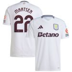 Aston Villa Shirts - aston villa adidas away shirt 2024-25 with maatsen 22 cup printing Collection of Official Fan Gear