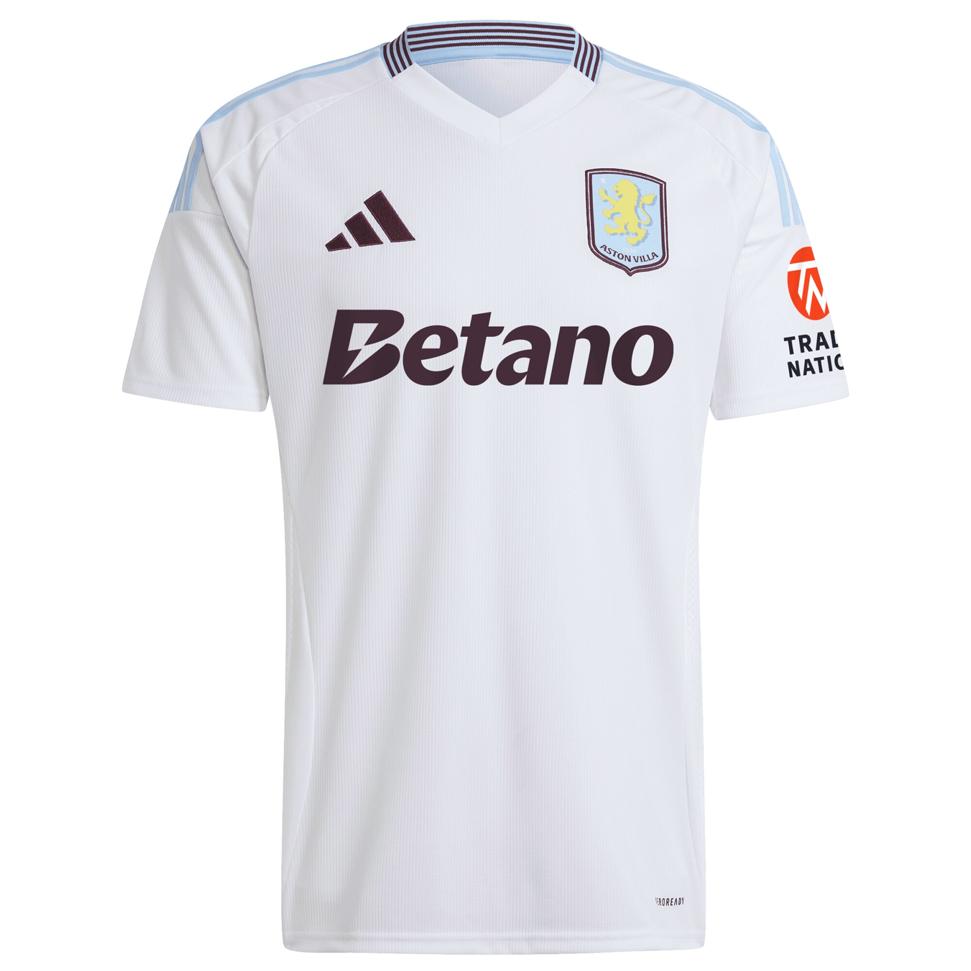 Aston Villa Shirts - aston villa adidas away shirt 2024-25 with mcginn 7 cup printing Collection of Official Fan Gear